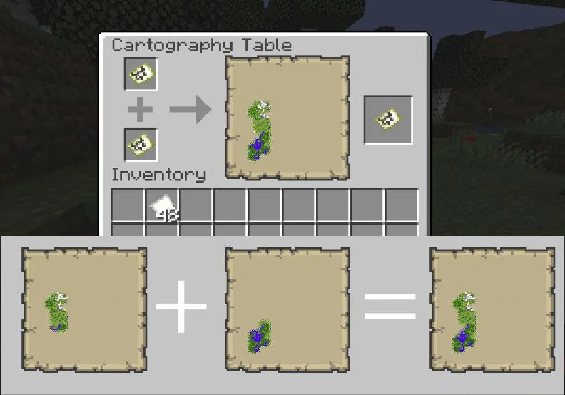 Sorting a Map on a Cartography Table